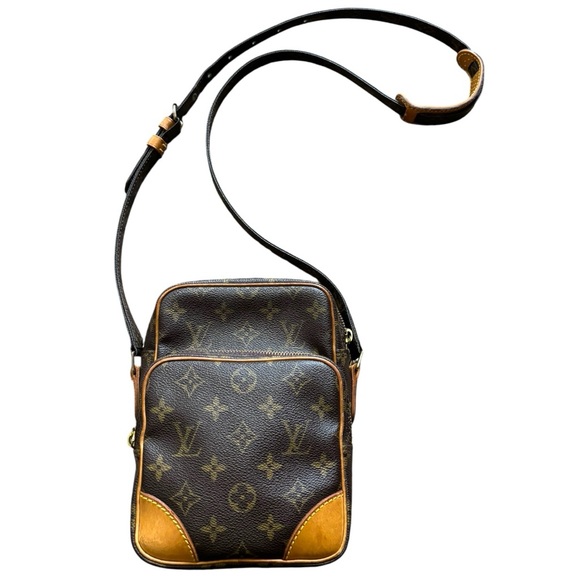 Louis Vuitton Handbags - Louis Vuitton Monogram Amazone Crossbody Shoulder Bag Vintage Brown